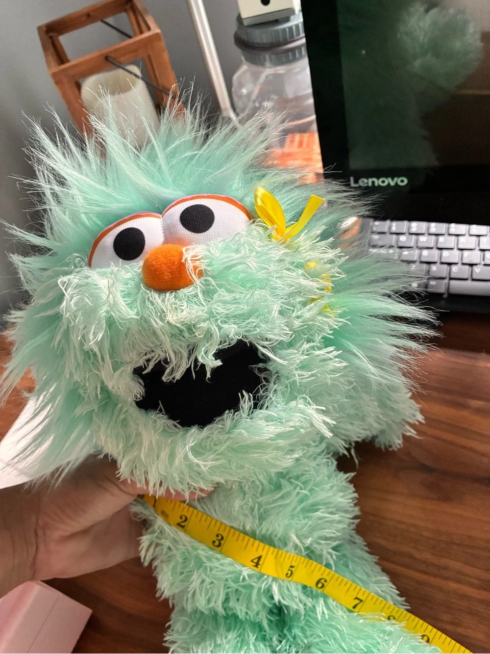 ROSITA Plush Small Toy - Mint Green Fluffy Comfort